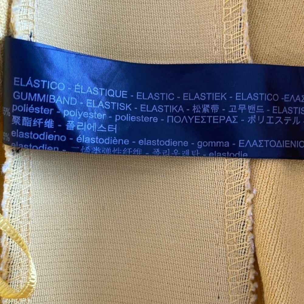 Zara crop top gorgeous gold color ruffle on straps elastic insert back Small
C - Picture 4 of 4